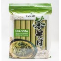 Yoshi Green Tea Noodle in zipper Bag (Cha Soba) 640g